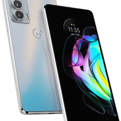 Motorola Moto Edge 20 Frosted White smartphone