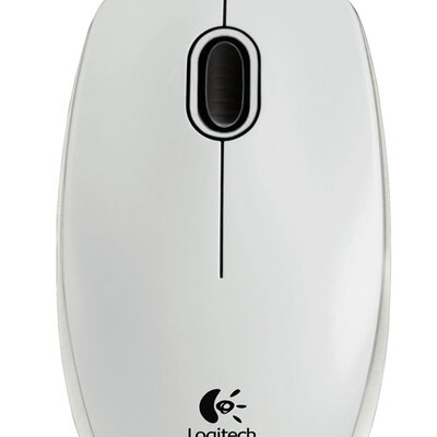 Logitech optički miš B100 Business beli