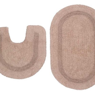 Set prostirki za kupatilo Laeris Roze