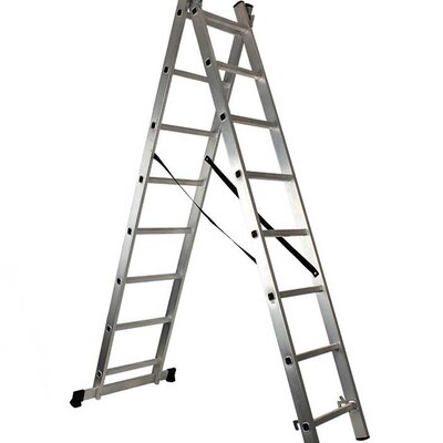 Aluminijumske zglobne merdevine 2x8 76422108