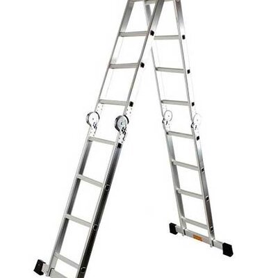 Aluminijumske zglobne merdevine 4x4 76402244