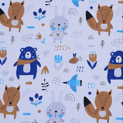 Dečija posteljina 140x100cm Navy bear