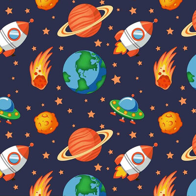 Dečija posteljina 140x100cm Cosmos