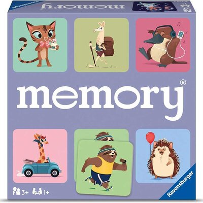 Društvena igra Memorija Divlje životinje Ravensburger 20360