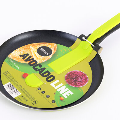 Texell duboki tiganj sa špatulom Avocado 26cm TPA-P26