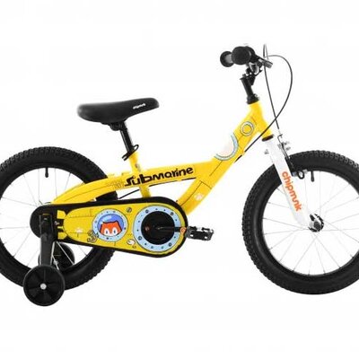 Dečiji bicikl sa pomoćnim točkićima Royal Baby BMX 16 Žuta