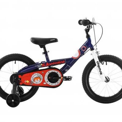 Dečiji bicikl sa pomoćnim točkićima Royal Baby BMX 16 Tamno plava