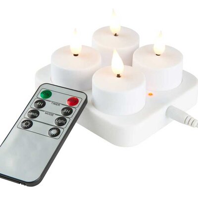 LED sveće sa punjačem i daljinskim upravljačem
