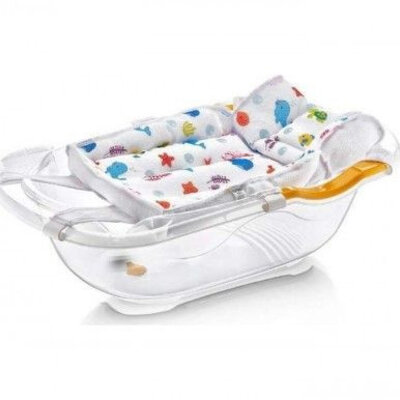 Babyjem anatomska podloga za kadicu white ocean 92-13938