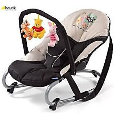 Hauck ležaljka Bungee Deluxe Pooh Garden 633304