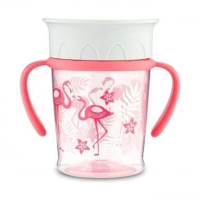 Canpol baby solja 6m+ jungle - 400ml -coral 56/504_cor 