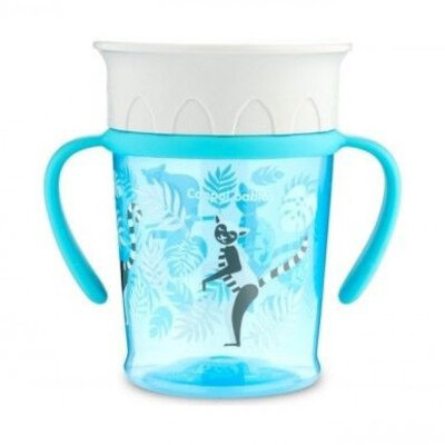 Canpol baby solja 6m+ jungle - 400ml - turquoise 56/504_tur 