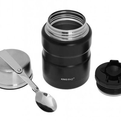 Termos za hranu sa sklopivom kašikom 500ml Kinghoff KH1459