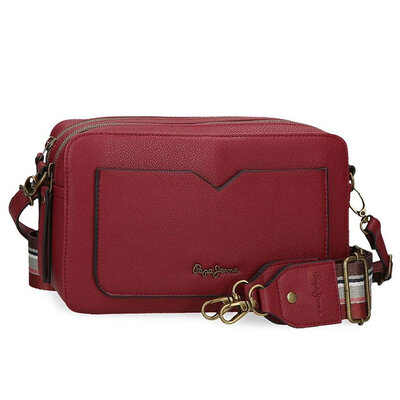 Ženska torbica na rame Pepe Jeans India Bordo 72753