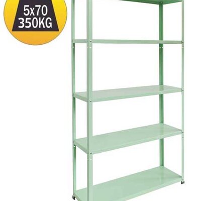 Metalna Polica Nosivosti 350 kg Pistachio 172 x 90 x 30 cm