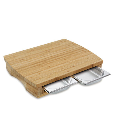 ZASSENHAUS Multifunkcionalna daska za sečenje sa dve posude TWO 46x35cm