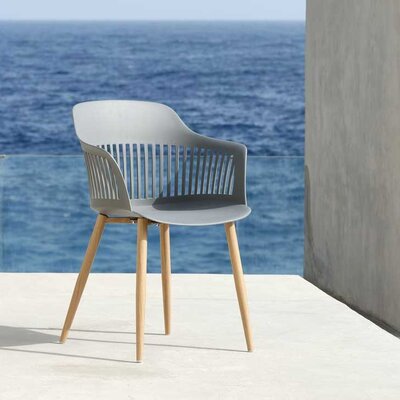 Baštenska stolica Rubena Dark Grey