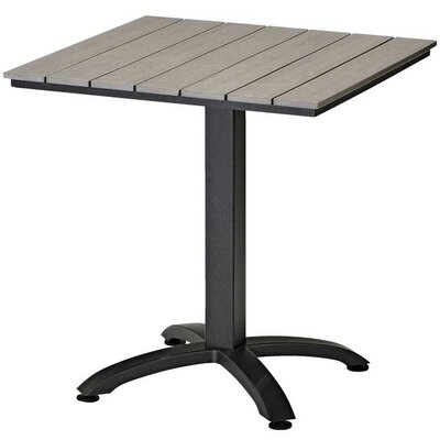 Baštenski Sto Hob 70x70 Siva