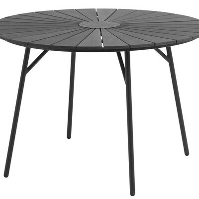 Baštenski Sto Stella 110cm Crna