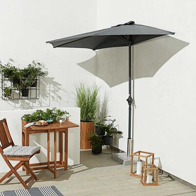 Balkonski suncobran Theo Black
