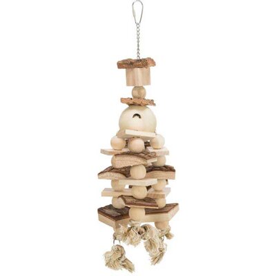 Trixie Drvena igračka za kanarince i papagaje Kocke i perle 58986