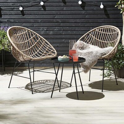 Balkonska garnitura Staxis Sto i dve stolice