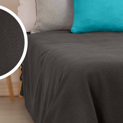 Prekrivač Diamond Black 200x250cm