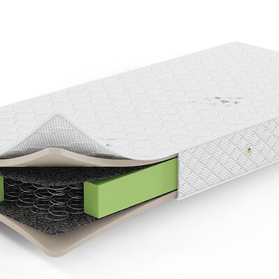 Dušek sa žičanim jezgrom Ekosan visine 21cm, 140x200cm