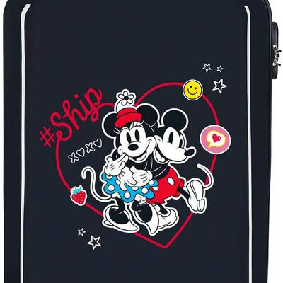 Disney Kofer 55cm Mickey And Minnie Always Be Kind Navy 44917