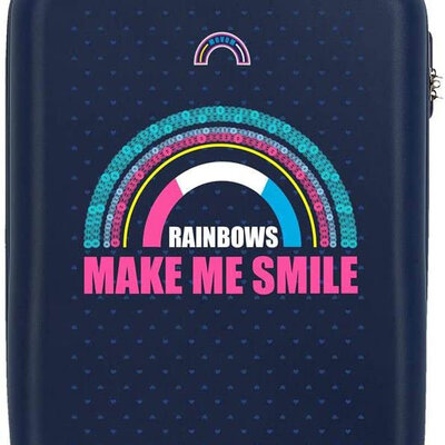 Movom Kabinski kofer Glitter Rainbow 30417