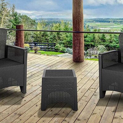 Garnitura za Terasu Antracit Tamno Siva