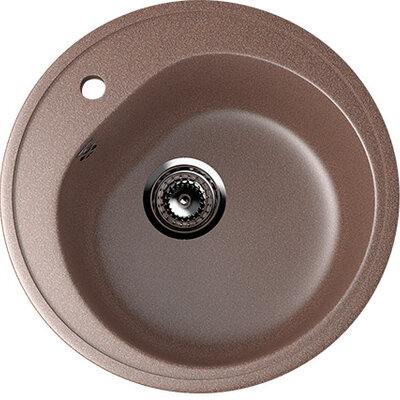 Granitna sudopera sa sifonom Ulgran U101-307 okrugla terakot