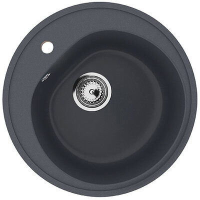 Granitna sudopera sa sifonom Ulgran U101-343 okrugla antracit