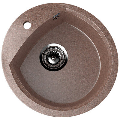 Granitna sudopera sa sifonom Ulgran U407-307 ovalna terakot