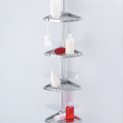 Ugaona polica za kupatilo bez bušenja zida, N1520 Prima Vista