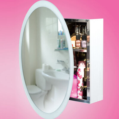 Prohrom ormarić za kupatilo sa ogledalom 08105