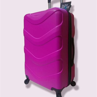 Kofer ABS Sazio Rome L 77 x 50 x 30 cm Roze