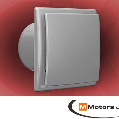 Ventilator za kupatilo sa zaklopcem 2907 MMotors OK I 100 Inox