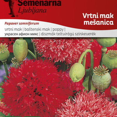 Seme za cveće Baštenski Mak - Papaver Somniferum 4504
