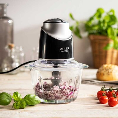 Kuhinjska seckalica sa dvostrukim sečivom 300W 1.2L Adler AD4082