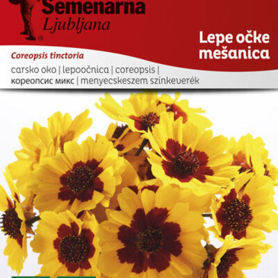 Cveće Carsko Oko - mešavina - seme Coreopsis tinctoria 2971