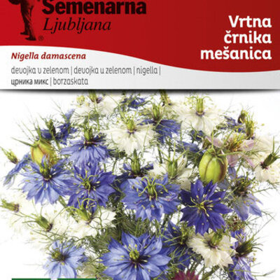 Cveće Mačkov Brk - mešavina - seme Nigella damascena 4450
