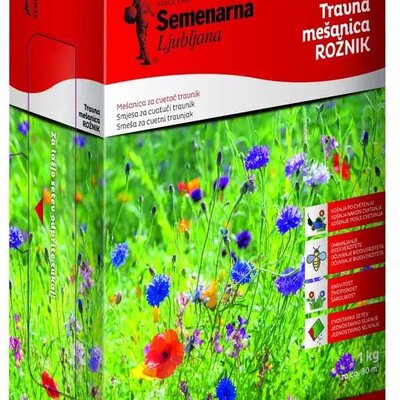 Trava Seme - Cvetna Trava - 5 kg - Seme za cvetni travnjak