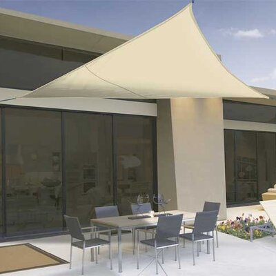 Zaštitna mreža od Sunca u obliku trougla 3.6m Bež