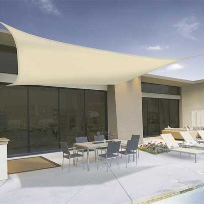 Pravougaona mreža za zaštitu od Sunca 3x4m Bež