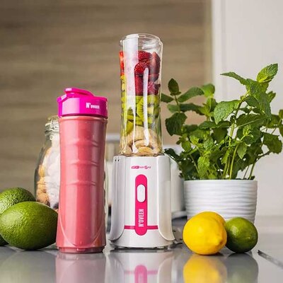 Kompaktan blender sa dve flašice za nošenje Noveen SB220 Amarant