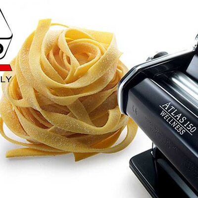 MARCATO Mašina za rezance i testeninu Atlas 150 Crna