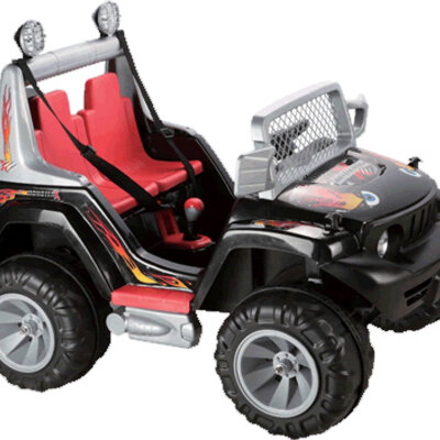 Džip na akumulator 303 - dvosed crni