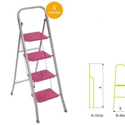 LINDO Merdevine Over 4 stepenika