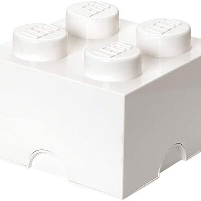 Kutija za odlaganje LEGO® Kocka 4  25x25x18cm bela 4003